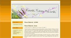 Desktop Screenshot of plener.ilowa.pl